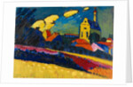 Study for Murnau, Landscape with Church, 1909 by Wassily Kandinsky
