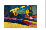 Study for Murnau, Landscape with Church, 1909 by Wassily Kandinsky