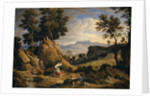 Landscape near Olevano with Rainbow, 1823-24 by Joseph Anton Koch