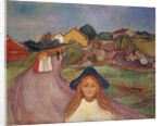Road in Aasgaardstrand, 1901 by Edvard Munch