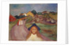 Road in Aasgaardstrand, 1901 by Edvard Munch