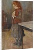 Redhaired Girl with White Rat, 1886 by Edvard Munch