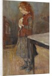 Redhaired Girl with White Rat, 1886 by Edvard Munch