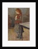 Redhaired Girl with White Rat, 1886 by Edvard Munch