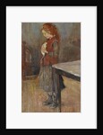 Redhaired Girl with White Rat, 1886 by Edvard Munch