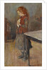 Redhaired Girl with White Rat, 1886 by Edvard Munch