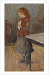 Redhaired Girl with White Rat, 1886 by Edvard Munch