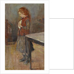 Redhaired Girl with White Rat, 1886 by Edvard Munch