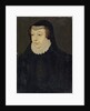 Catherine of Medici, Queen of France, as Widow by Francois Clouet