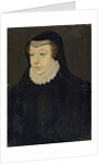 Catherine of Medici, Queen of France, as Widow by Francois Clouet