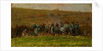 Farmers Harvesting Potatoes by Charles Francois Daubigny