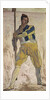 Warrior with halberd, c.1898 by Ferdinand Hodler