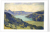 View of the Lake of Thun from Breitlauenen, 1906 by Ferdinand Hodler