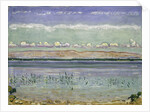 Lake Geneva with Jura Hills, 1911 by Ferdinand Hodler