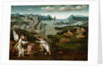 Landscape with Tobias and the Angel by Joachim Patenier or Patinir