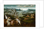 Landscape with Tobias and the Angel by Joachim Patenier or Patinir