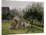 Apple Trees in Eragny, Sunny Morning, 1903 by Camille Pissarro