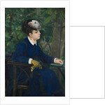 Woman in a Garden, 1868 by Pierre Auguste Renoir