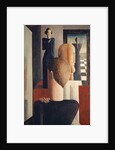 Interior with Five Figures, Roman, 1925 by Oskar Schlemmer