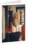 Interior with Five Figures, Roman, 1925 by Oskar Schlemmer