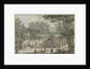 View of the Garden of Villa d’Este in Tivoli, c.1725 by Isaac de Moucheron