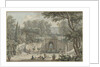View of the Garden of Villa d’Este in Tivoli, c.1725 by Isaac de Moucheron