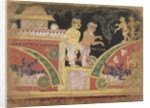 Krishna Overturning the Cart, anonymous, c. 1520-30 by Anonymous Anonymous