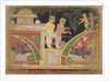 Krishna Overturning the Cart, anonymous, c. 1520-30 by Anonymous Anonymous
