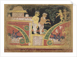 Krishna Overturning the Cart, anonymous, c. 1520-30 by Anonymous Anonymous