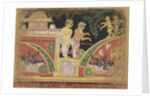 Krishna Overturning the Cart, anonymous, c. 1520-30 by Anonymous Anonymous