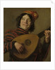 The Lute Player, c.1623-24 by Frans (after) Hals