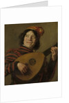 The Lute Player, c.1623-24 by Frans (after) Hals