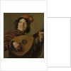 The Lute Player, c.1623-24 by Frans (after) Hals