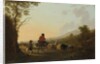 Landscape with Cattle Driver and Shepherd, c.1780-85 by Jacob van Strij