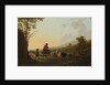 Landscape with Cattle Driver and Shepherd, c.1780-85 by Jacob van Strij