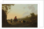 Landscape with Cattle Driver and Shepherd, c.1780-85 by Jacob van Strij