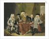 Inspectors of the Collegium Medicum in Amsterdam, 1724 by Cornelis Troost