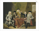 Inspectors of the Collegium Medicum in Amsterdam, 1724 by Cornelis Troost