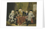 Inspectors of the Collegium Medicum in Amsterdam, 1724 by Cornelis Troost
