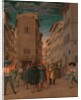 Florentine Street Scene with Twelve Figures, 1540-60 by Italian School