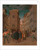 Florentine Street Scene with Twelve Figures, 1540-60 by Italian School