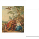 Jupiter, Disguised as a Shepherd, Seducing Mnemosyne, the Goddess of Memory, 1727 by Jacob de Wit