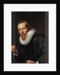Portrait of a Goldsmith, probably Bartholomeus Jansz van Assendelft, 1617 by Werner Jacobsz van den Valckert