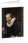 Portrait of a Goldsmith, probably Bartholomeus Jansz van Assendelft, 1617 by Werner Jacobsz van den Valckert