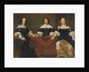 Portrait of the Three Regentesses of the Leprozenhuis, Amsterdam, c.1668 by Ferdinand Bol