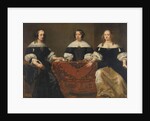 Portrait of the Three Regentesses of the Leprozenhuis, Amsterdam, c.1668 by Ferdinand Bol