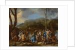 Saint John Baptizing in the River Jordan, c.1630 by Nicolas Poussin