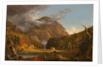 A View of the Mountain Pass Called the Notch of the White Mountains, 1839 by Thomas Cole