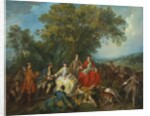 Picnic after the Hunt, c.1735-40 by Nicolas Lancret