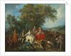 Picnic after the Hunt, c.1735-40 by Nicolas Lancret